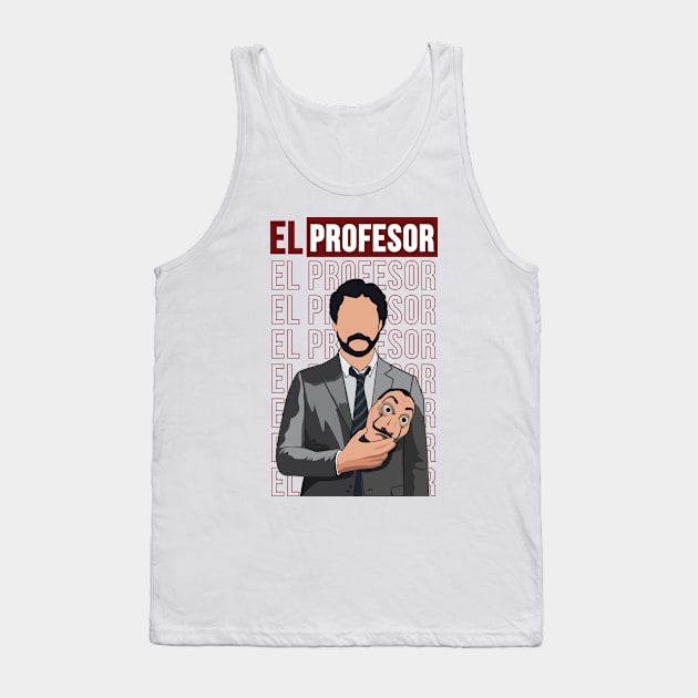 El Profesor Inspired Minimalist Tank Top by Dorothy Designs